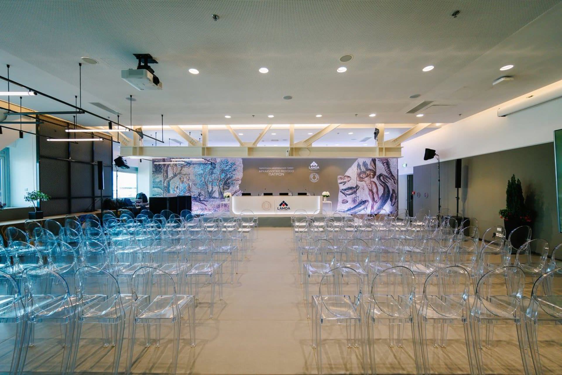 The 1896 Event Hall with natural light