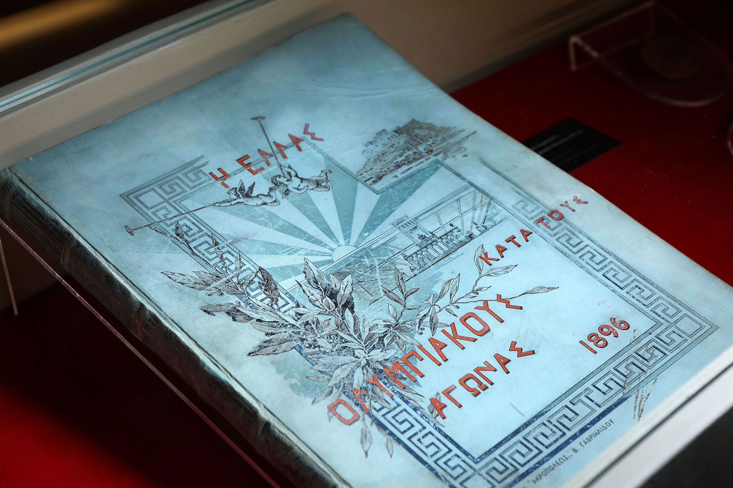 Historic Olympic document on display
